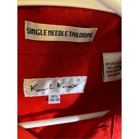 Karl Knox Single Needle Tayloring Button Down Shirt - Picture 3 of 5